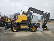Volvo EWR150E med rälsutrustning