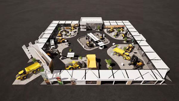 CONEXPO 2026 - Volvo Construction Equipments monter i Las Vegas den 3-7 mars.