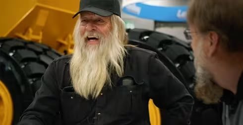 Tony Beets fr&aring;n TV-serien Gold Rush p&aring; CONEXPO