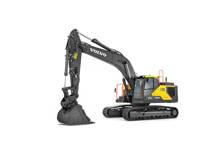 Volvo EC250E Hybrid large crawler excavator 